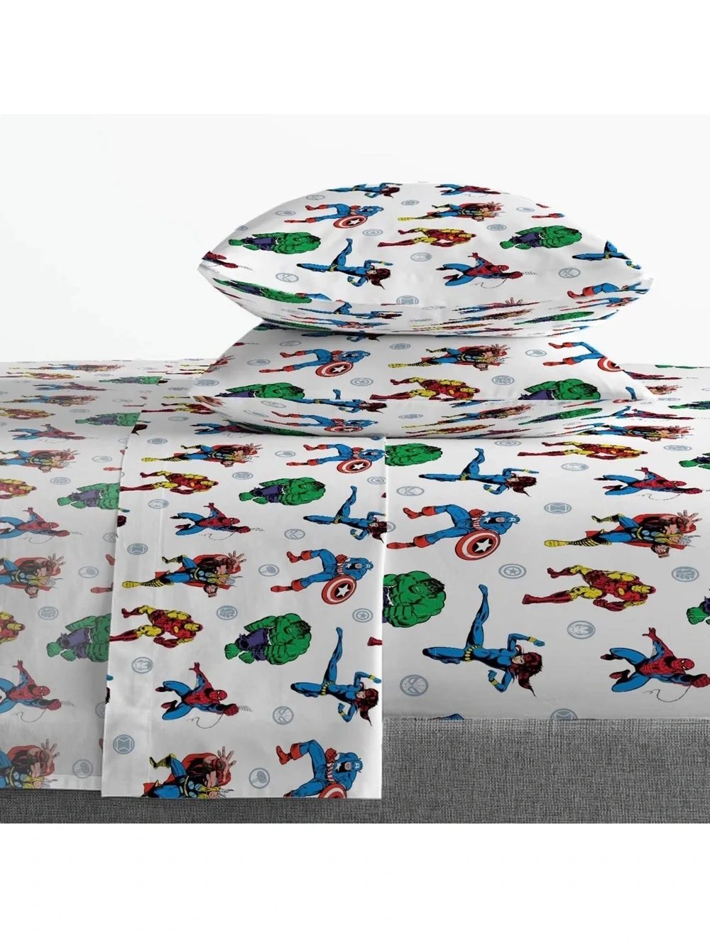 *LIKE NEW* Kids Avengers 4 piece Bedding Sheet Set - FULL SIZE